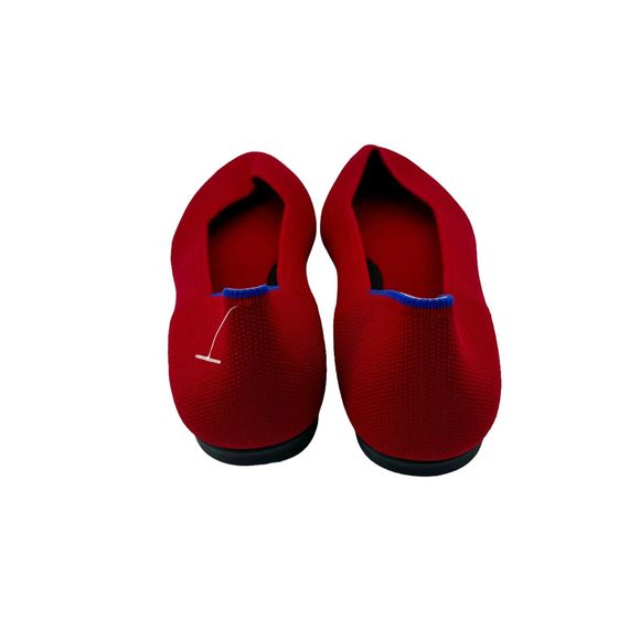 ROTHY'S Women's Comfortable Pointed-Toe Knit Upper Flats in Red Size 7.5 NWOB - Picture 11 of 14
